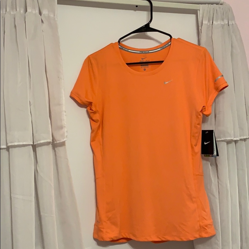 Coral Nike Dri-Fit Top